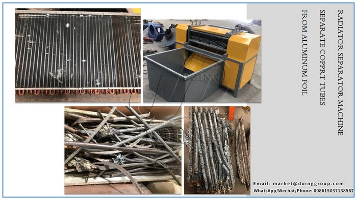 radiator recycling machine 