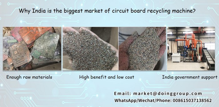 circuit board recycling machine 