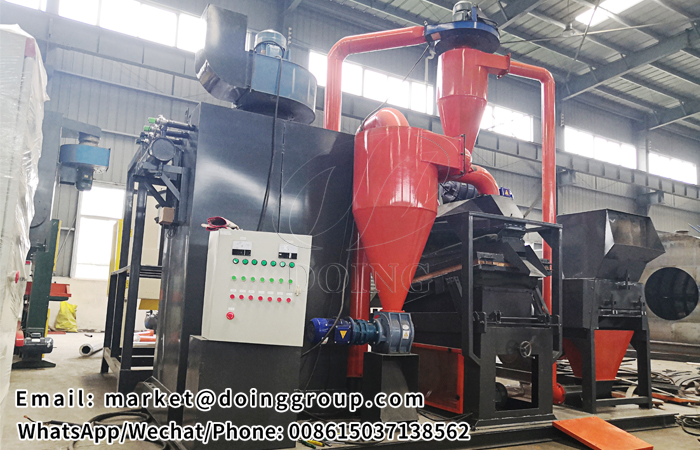 copper cable granulator machine 