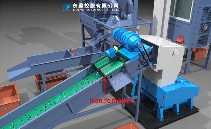 copper cable granulator machine 