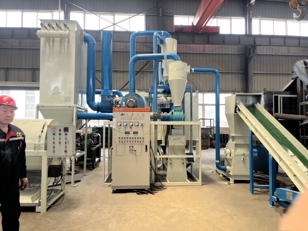 New order — the client from Henan China ordered a 1000kg/h e waste recycling machine and 2 PCB dismantling machines