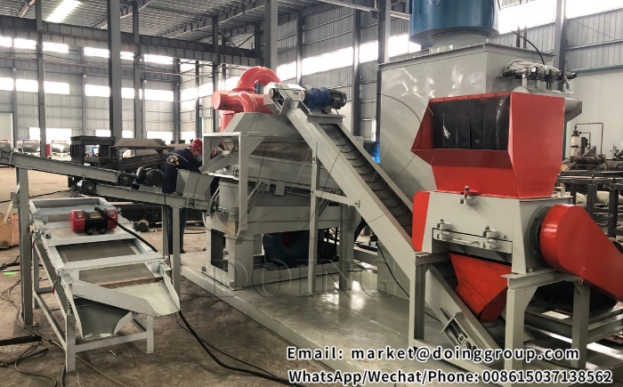 Copper wire recycling granulator