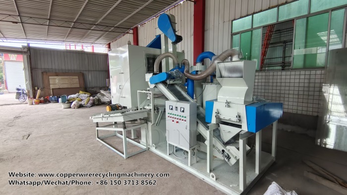 copper cable wire recycling equipment