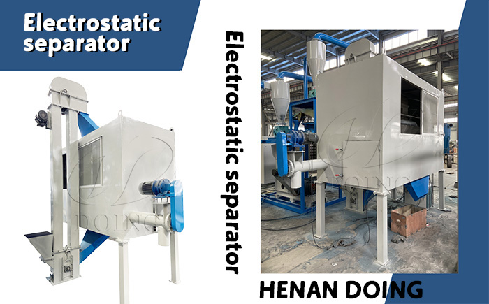 Electrostatic separator