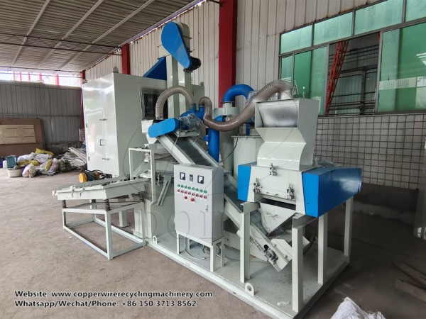 Loading video of China customer-customized copper wire recycling machine