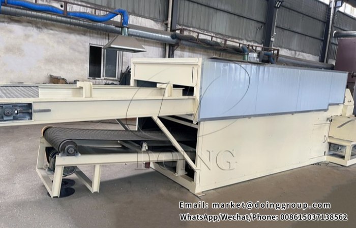 photovoltaic panel recycling machine