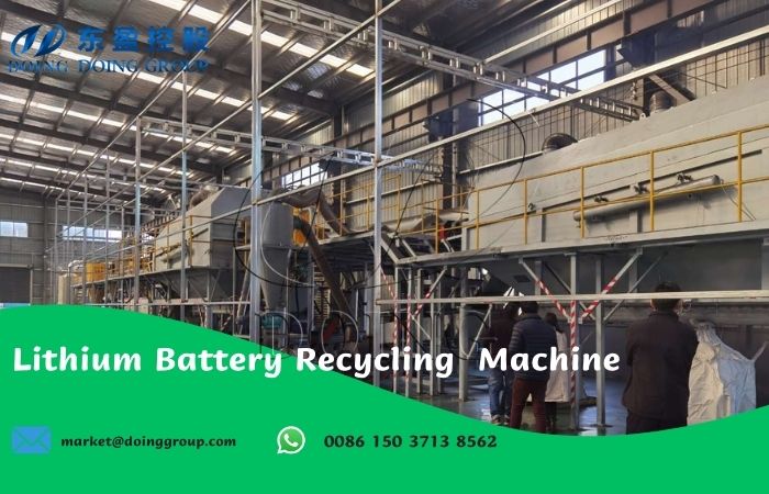 Lithium battery recycling equipment