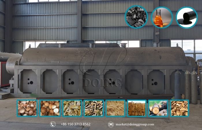 Biomass carbonization equipment