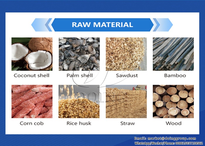 Carbonization raw materials