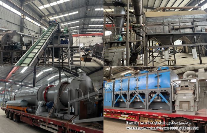 Lithium battery recycling machine