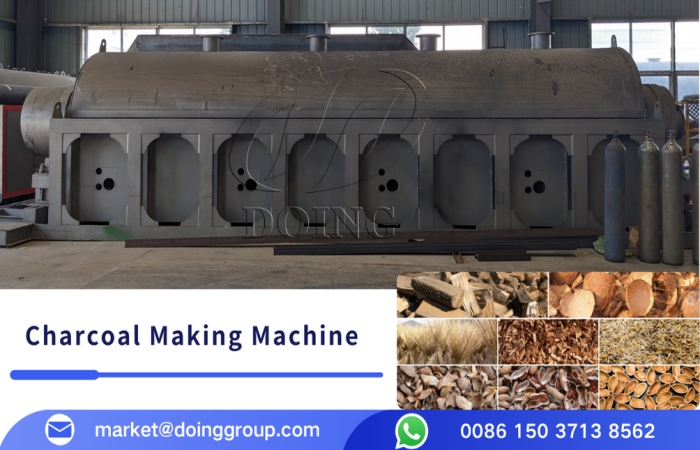 continuous carbonization furnace