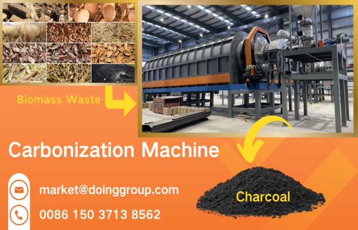 agricultural waste carbonization equipment