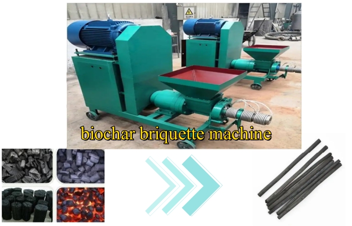 biochar briquette machine