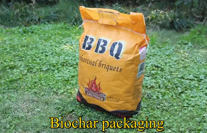 Biochar packaging